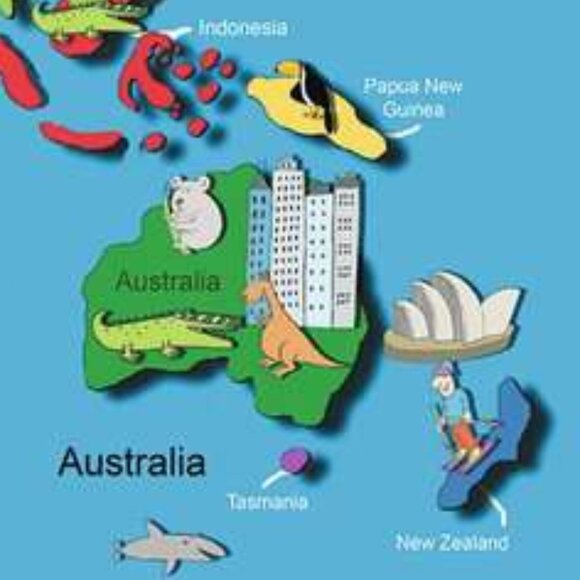 New sealed Ravensburger- 60 Piece Puzzle - World Map Children Puzzle - Picture 9 of 16